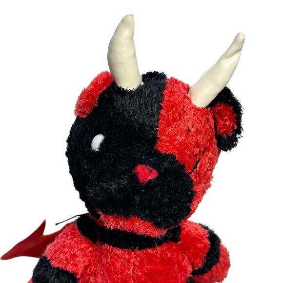 Screw Loose Toys Odd Squad Red Plush 2004 Beezle Bub Bear Devil Alex Pardee - Picture 4 of 8